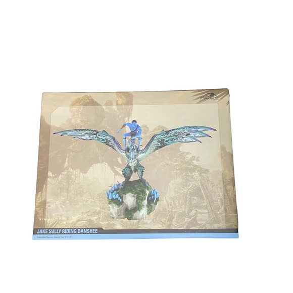 Disney Parks ACE Pandora The World of Avatar Jake Sully Riding Banshee Figurine